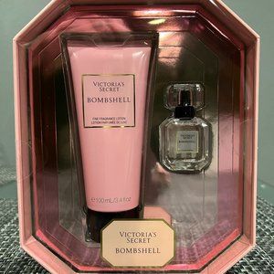 NEW Victoria’s Secret BOMBSHELL Mini Lotion & Fragrance Duo Travel Gift